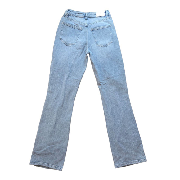 Women's Tinsletown High Rise Flare Jeans Size 1/ 25 Blue - Picture 6 of 8